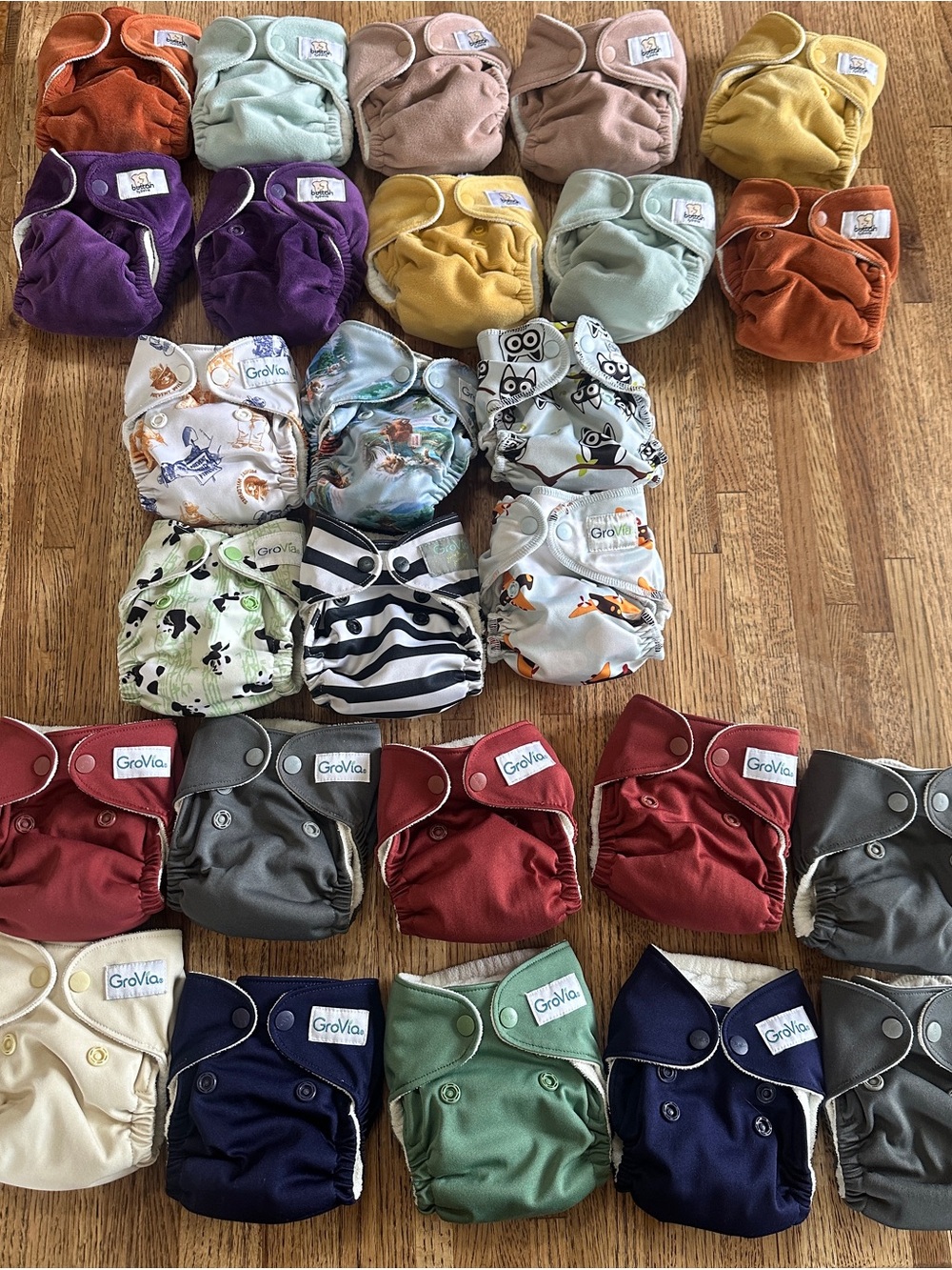 GroVia Newborn Cloth Diaper